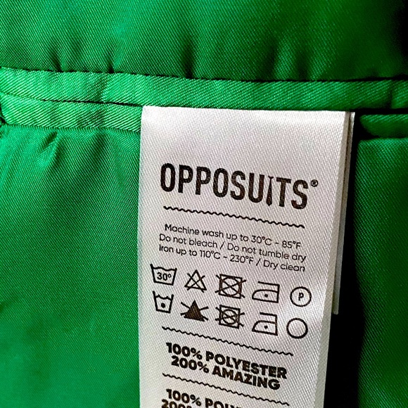 OPPOSUITS Christmas Blazer Ho Ho Ho! Men’s Size Large US 42-44 - Picture 8 of 9